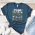 Team School Nurse Camo Teacher Student Back To School For Men Women Women's Heather T-Shirt Heather Deep Teal Team School Nurse Camo Teacher Student Back To School For Men Women Women's Heather T-Shirt Heather Deep Teal