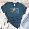 Testing Mode On Testing Day Motivational Teacher Kids Women's Heather T-Shirt Heather Deep Teal Testing Mode On Testing Day Motivational Teacher Kids Women's Heather T-Shirt Heather Deep Teal