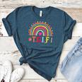 TGIF Teacher Appreciation Alphabet Thank God It's Friday For Men Women Girls Kids Women's Heather T-Shirt Heather Deep Teal