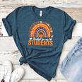 Thankful For My Students Teacher Thanksgiving School Fall Women's Heather T-Shirt Heather Deep Teal Thankful For My Students Teacher Thanksgiving School Fall Women's Heather T-Shirt Heather Deep Teal