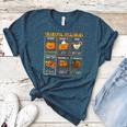 Thankful Syllables Thanksgiving Phonics Reading Teacher Fall Women's Heather T-Shirt Heather Deep Teal Thankful Syllables Thanksgiving Phonics Reading Teacher Fall Women's Heather T-Shirt Heather Deep Teal