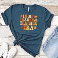In My Thankful Teacher Era Autumn Thanksgiving Fall Season Women's Heather T-Shirt Heather Deep Teal In My Thankful Teacher Era Autumn Thanksgiving Fall Season Women's Heather T-Shirt Heather Deep Teal