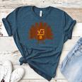 Thanksgiving Math Teacher Math Symbol Men Women Girls Kids Women's Heather T-Shirt Heather Deep Teal