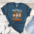 Thanksgiving Shirts For Women With My Gnomies Teachers Gnome Women's Heather T-Shirt Heather Deep Teal Thanksgiving Shirts For Women With My Gnomies Teachers Gnome Women's Heather T-Shirt Heather Deep Teal