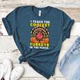 Thanksgiving I Teach Coolest Turkeys Teacher Fall Women Men Women's Heather T-Shirt Heather Deep Teal