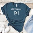 Top Math Teacher Joke Men Women Fun Stay Positive Women's Heather T-Shirt Heather Deep Teal Top Math Teacher Joke Men Women Fun Stay Positive Women's Heather T-Shirt Heather Deep Teal