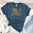 Trick Or Teach Funny School Teacher Halloween Costume Women's Heather T-Shirt Heather Deep Teal