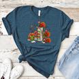 Turkey Reading Books Fall Thanksgiving Teacher Librarian Women's Heather T-Shirt Heather Deep Teal Turkey Reading Books Fall Thanksgiving Teacher Librarian Women's Heather T-Shirt Heather Deep Teal