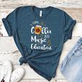 I Turn Coffee Into Music Education Music Teacher Women's Heather T-Shirt Heather Deep Teal