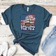 US History Teacher Boston Spilling The Tea Since 1773 Women's Heather T-Shirt Heather Deep Teal US History Teacher Boston Spilling The Tea Since 1773 Women's Heather T-Shirt Heather Deep Teal