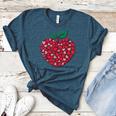 Valentines Day Teacher Hearts Apple Love Teach Women Men Women's Heather T-Shirt Heather Deep Teal Valentines Day Teacher Hearts Apple Love Teach Women Men Women's Heather T-Shirt Heather Deep Teal