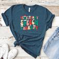 Verry Merry Speech Language Pathologist Teacher Christmas Women's Heather T-Shirt Heather Deep Teal Verry Merry Speech Language Pathologist Teacher Christmas Women's Heather T-Shirt Heather Deep Teal