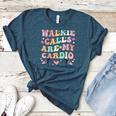 Walkie Calls Are My Cardio Special Education Teacher School Women's Heather T-Shirt Heather Deep Teal