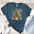 Wild About 2nd Grade Teacher Student First Day Of School Women's Heather T-Shirt Heather Deep Teal Wild About 2nd Grade Teacher Student First Day Of School Women's Heather T-Shirt Heather Deep Teal