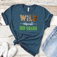 Wild About 3rd Grade Teacher Student Third Grade Zoo Safari Men Women Girls Kids Women's Heather T-Shirt Heather Deep Teal Wild About 3rd Grade Teacher Student Third Grade Zoo Safari Men Women Girls Kids Women's Heather T-Shirt Heather Deep Teal