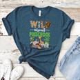 Wild About Preschool Teacher Student Preschool Zoo Safari Women's Heather T-Shirt Heather Deep Teal