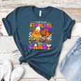 Will Trade Students For Candy Teacher Halloween Women's Heather T-Shirt Heather Deep Teal