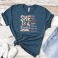 Women Bible Verse Christian Teacher God Says Back To School Women's Heather T-Shirt Heather Deep Teal Women Bible Verse Christian Teacher God Says Back To School Women's Heather T-Shirt Heather Deep Teal