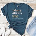Women I Don't Always Sing Oh Wait Yes I Do Music Teacher Women's Heather T-Shirt Heather Deep Teal Women I Don't Always Sing Oh Wait Yes I Do Music Teacher Women's Heather T-Shirt Heather Deep Teal