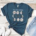 Women Science Teacher Moon Phases Scientist Back To School Women's Heather T-Shirt Heather Deep Teal Women Science Teacher Moon Phases Scientist Back To School Women's Heather T-Shirt Heather Deep Teal