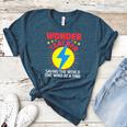 Wonder Teacher Costume Shirt Teacher Halloween Costume Men Women Women's Heather T-Shirt Heather Deep Teal