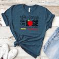 Y'All Gonna Make Me Lose My Mind Up Here Teacher Women's Heather T-Shirt Heather Deep Teal