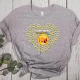 100 Days Of School Bee Hive Tree Hearts Teachers Student Kid Women's Heather T-Shirt Athletic Heather 100 Days Of School Bee Hive Tree Hearts Teachers Student Kid Women's Heather T-Shirt Athletic Heather