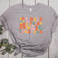 100 Days Of School Music Teacher Women's Heather T-Shirt Athletic Heather 100 Days Of School Music Teacher Women's Heather T-Shirt Athletic Heather
