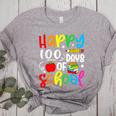 100th Day Of School Teachers Kids Girls Child Happy 100 Days Women's Heather T-Shirt Athletic Heather