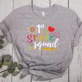 1st First Grade Squad Student Teacher Back To School Women's Heather T-Shirt Athletic Heather 1st First Grade Squad Student Teacher Back To School Women's Heather T-Shirt Athletic Heather