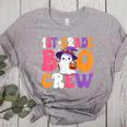 1st Grade Boo Crew Halloween First Grade Halloween Teacher Women's Heather T-Shirt Athletic Heather 1st Grade Boo Crew Halloween First Grade Halloween Teacher Women's Heather T-Shirt Athletic Heather