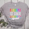 1st Grade Squad Back To School First Grade Teacher Boy Girl Women's Heather T-Shirt Athletic Heather