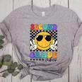2nd Grade Teacher Shirts First Day Second Grade Shirt Girls Women's Heather T-Shirt Athletic Heather