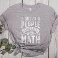 5 Out Of 4 People Struggle With Math Teacher Science Women's Heather T-Shirt Athletic Heather