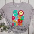 50 Days Of School Teacher Happy 50th Day Of School Kids Women's Heather T-Shirt Athletic Heather 50 Days Of School Teacher Happy 50th Day Of School Kids Women's Heather T-Shirt Athletic Heather