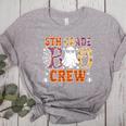 5th Grade Boo Crew Halloween Teachers Students Women's Heather T-Shirt Athletic Heather