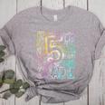 5th Grade Typography Team Fifth Grade Teacher Back To School Women's Heather T-Shirt Athletic Heather