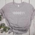 67 Meme Binary Code Math Teacher Brainrot Joke Premium Tri-Blend Women's Heather T-Shirt Athletic Heather
