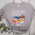 67 Meme English Teacher Reading Book Lover Humor Women's Heather T-Shirt Athletic Heather
