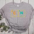 67 Meme Six Seven Teacher Science Periodic Table Women's Heather T-Shirt Athletic Heather