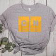 67 Meme Teacher Science Periodic Table Retro Vintage Women's Heather T-Shirt Athletic Heather