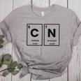 67 Meme Teacher Science Periodic Table Women's Heather T-Shirt Athletic Heather