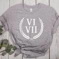 67 Roman Numerals Meme History Teacher Vintage History Women's Heather T-Shirt Athletic Heather
