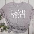 67 History Meme Six Seven Bruh History Teacher Women's Heather T-Shirt Athletic Heather
