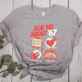 67 History Teacher Teacher 6 7 Overuse '67 Women's Heather T-Shirt Athletic Heather 67 History Teacher Teacher 6 7 Overuse '67 Women's Heather T-Shirt Athletic Heather