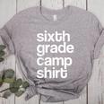 6th Sixth Grade Camp Counselor Camper Teacher Chaperone Women's Heather T-Shirt Athletic Heather 6th Sixth Grade Camp Counselor Camper Teacher Chaperone Women's Heather T-Shirt Athletic Heather