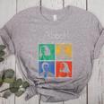 Abbott Elementary Colorful Pop Art Teachers TV Show Women's Heather T-Shirt Athletic Heather Abbott Elementary Colorful Pop Art Teachers TV Show Women's Heather T-Shirt Athletic Heather