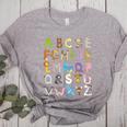 ABC Animals Alphabet Graphic Boys Girls Kindergarten Teacher Women's Heather T-Shirt Athletic Heather ABC Animals Alphabet Graphic Boys Girls Kindergarten Teacher Women's Heather T-Shirt Athletic Heather