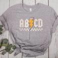 ABCD Back In Class First Day Back To School Teacher Student Women's Heather T-Shirt Athletic Heather ABCD Back In Class First Day Back To School Teacher Student Women's Heather T-Shirt Athletic Heather