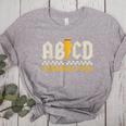 ABCD Kindergarten Rocks Pencil Lightning Students Teachers Women's Heather T-Shirt Athletic Heather